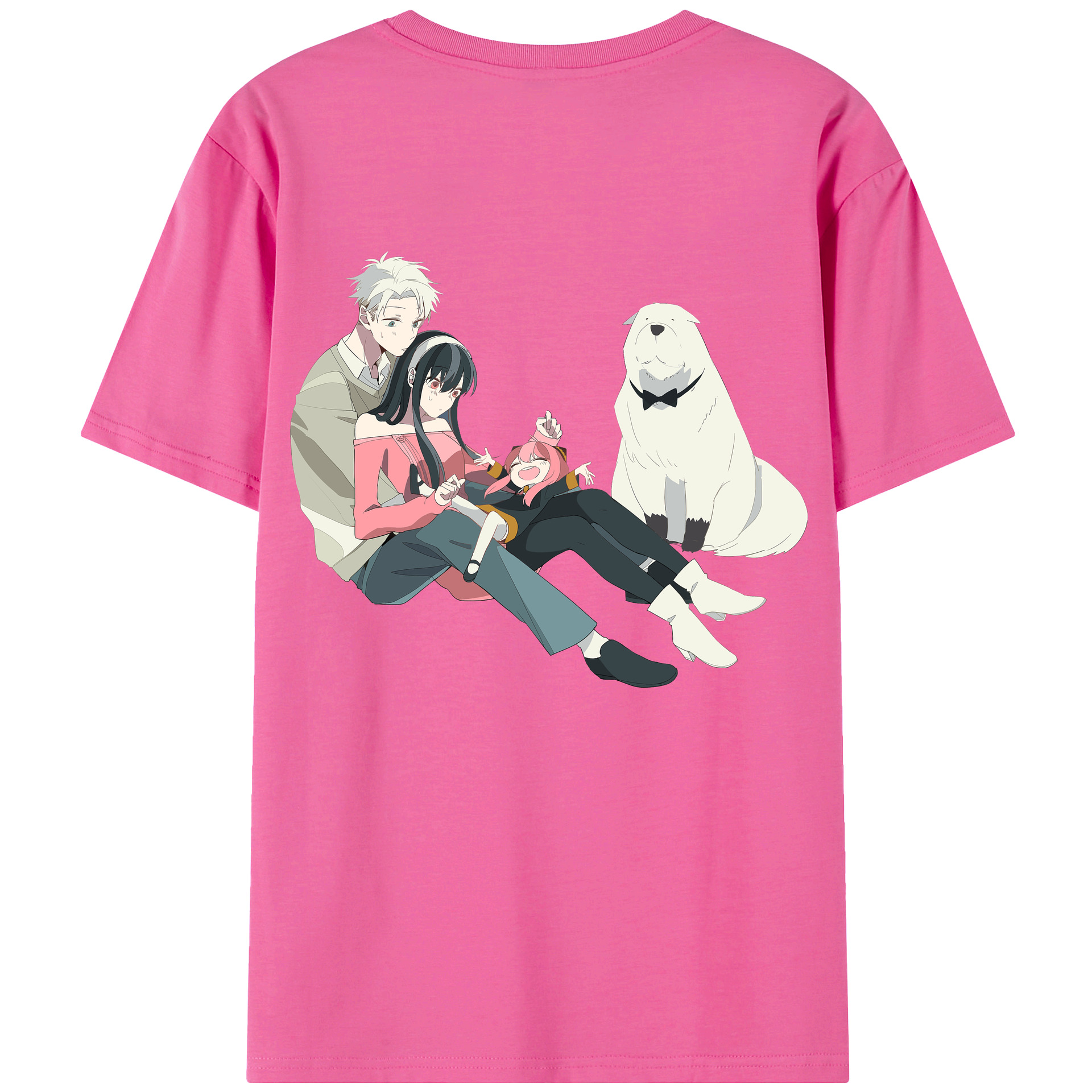 （画像用） SPY×FAMILY间谍家家酒 レディース半袖Tシャツ(バックプリント)